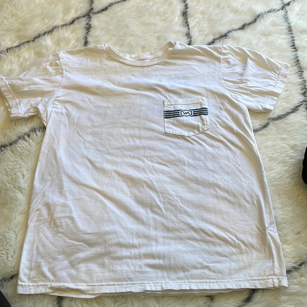 RVCA Men’s Small standard pocket t shirt